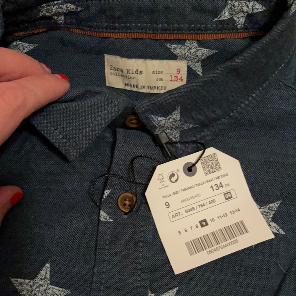 New shirt with tags